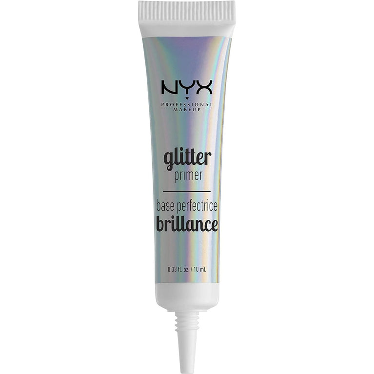 NYX Professional Long-Lasting Glitter Primer - Multipurpose Glitter Adhesive for Eye Shadow and Pigment