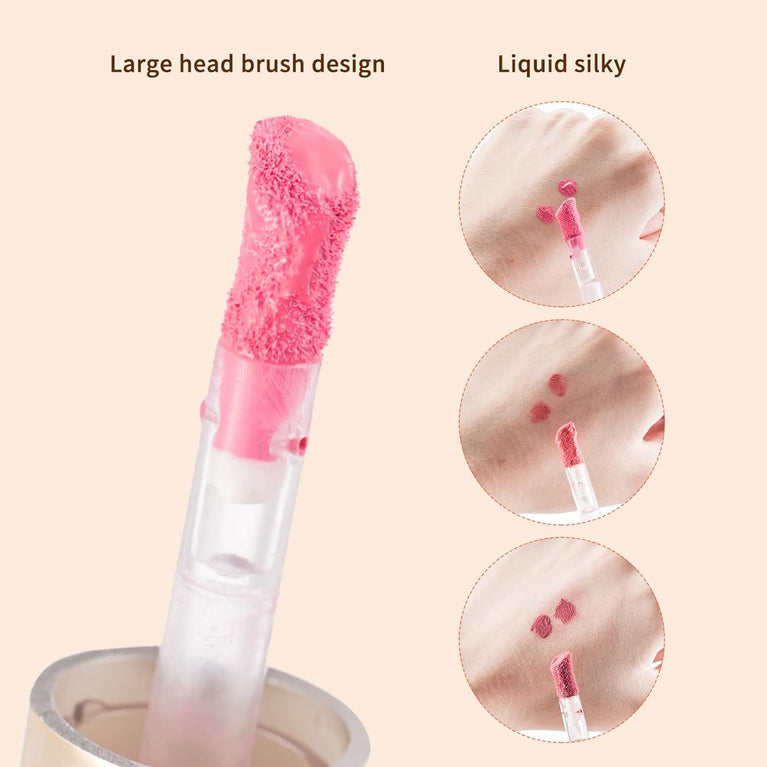 Effortless Radiance Liquid Blush #02: Waterproof, Multi-Functional & Long-Wearing
