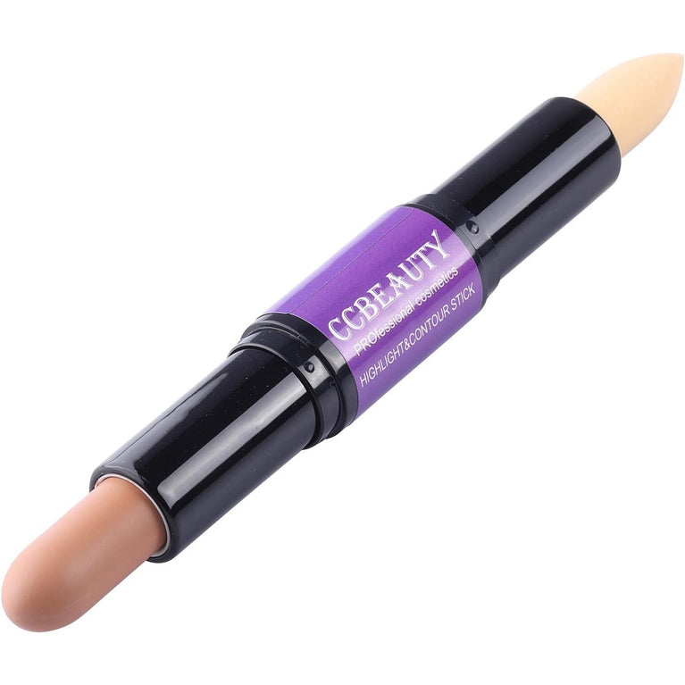 CCbeauty Dual-Action Contour and Highlight Makeup Stick with Vitamin E Enrichment