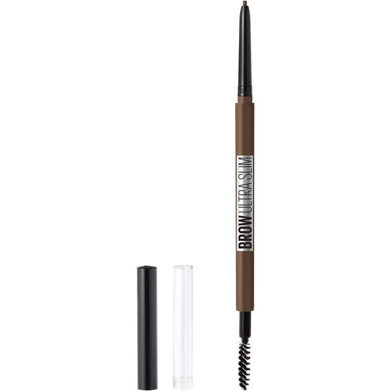 Maybelline New York Ultra Slim Eyebrow Pencil - Precision Tip for Defined & Natural Brows, Medium Brown 257