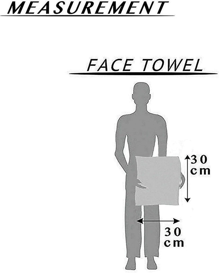 Luxurious Coffee-colored Towelogy® 600GSM Cotton Washcloths Set of 2