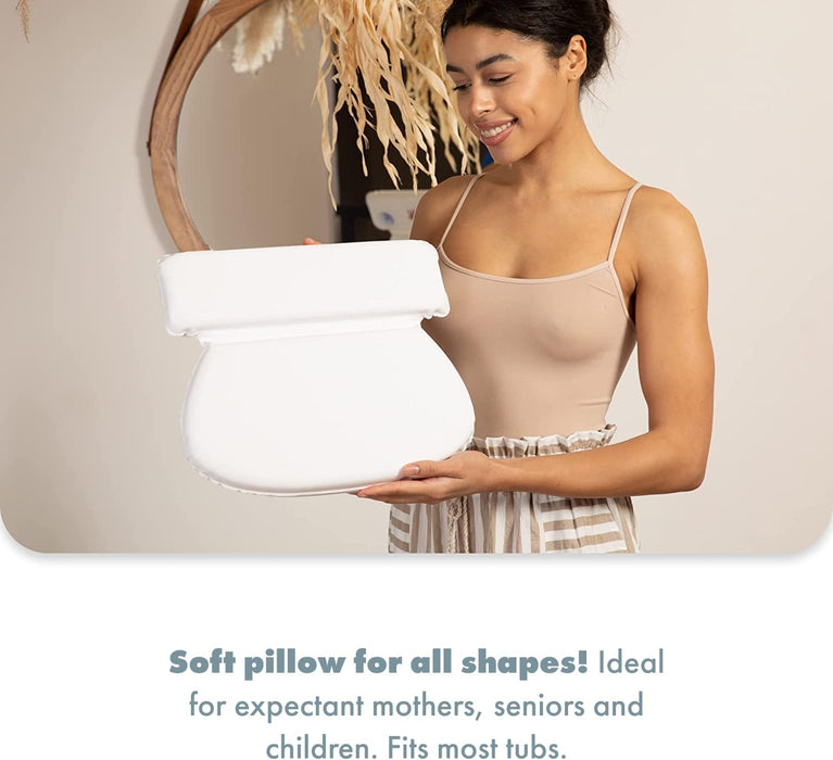 TranquilBeauty Bath Pillow: Luxury Head and Neck Support for Ultimate Bath Relaxation