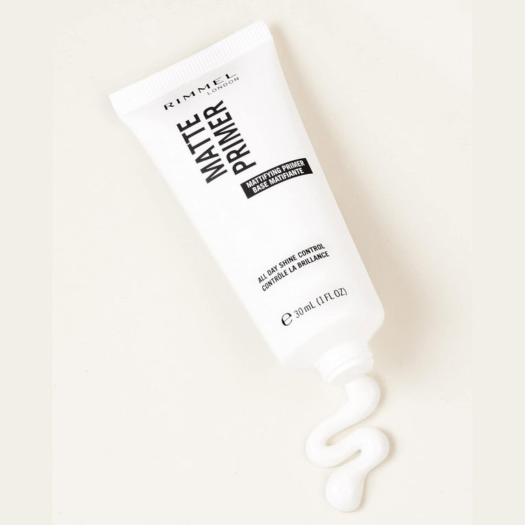 Rimmel Shine-Control Matte Primer: Makeup Base for Flawless, Long-Lasting Finish