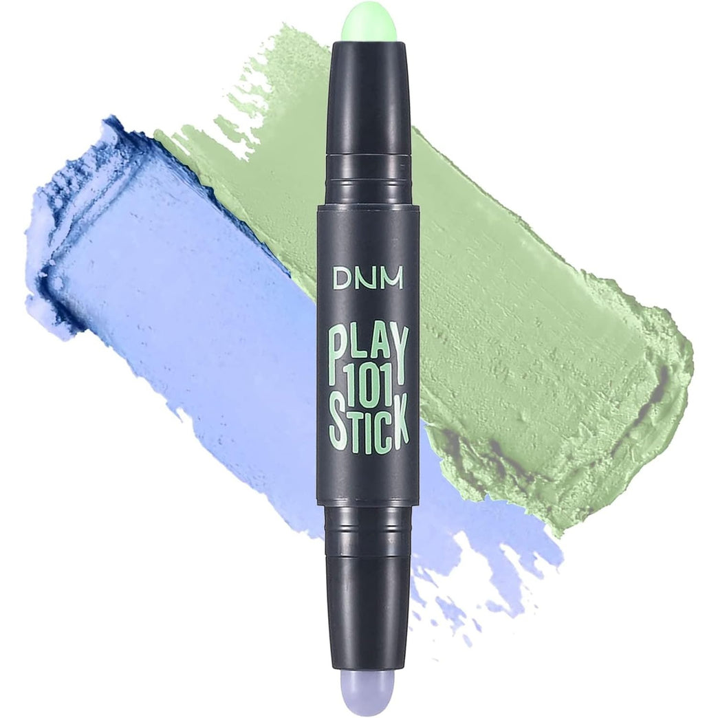 CCbeauty Precision Applicator Concealer Stick - Dual-Ended Green and Purple Full Coverage Foundation for Redness Neutralization and Instant Brightening