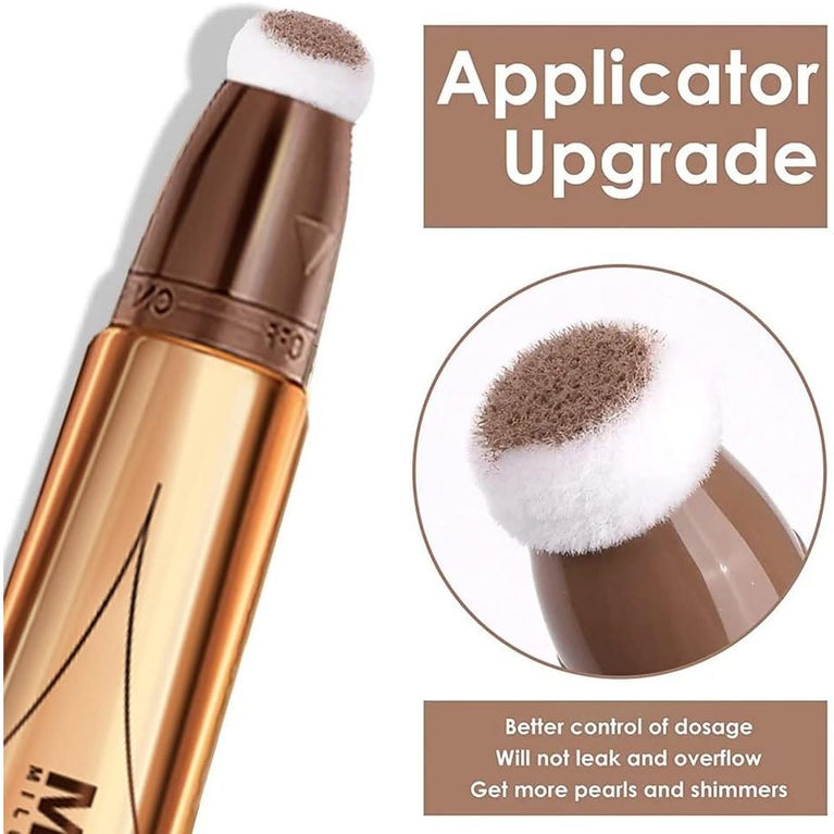 Radiant Beauty: 6-in-1 Contour & Highlighter Makeup Wand