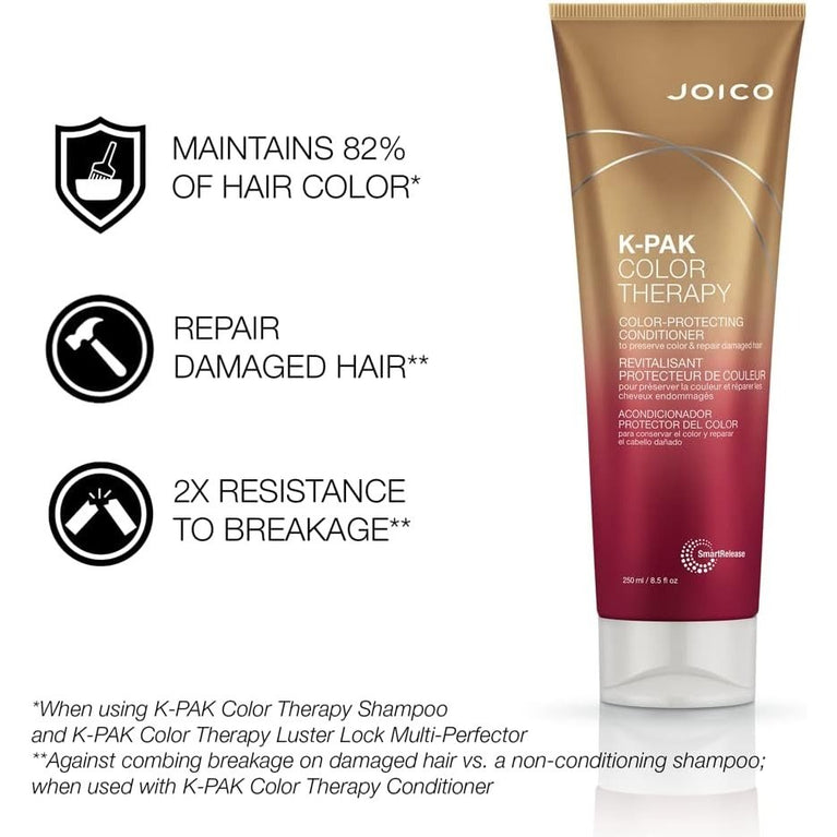1x Joico K-Pak Color Therapy Conditioner for All Genders 8.5 oz Conditioner 250 ml