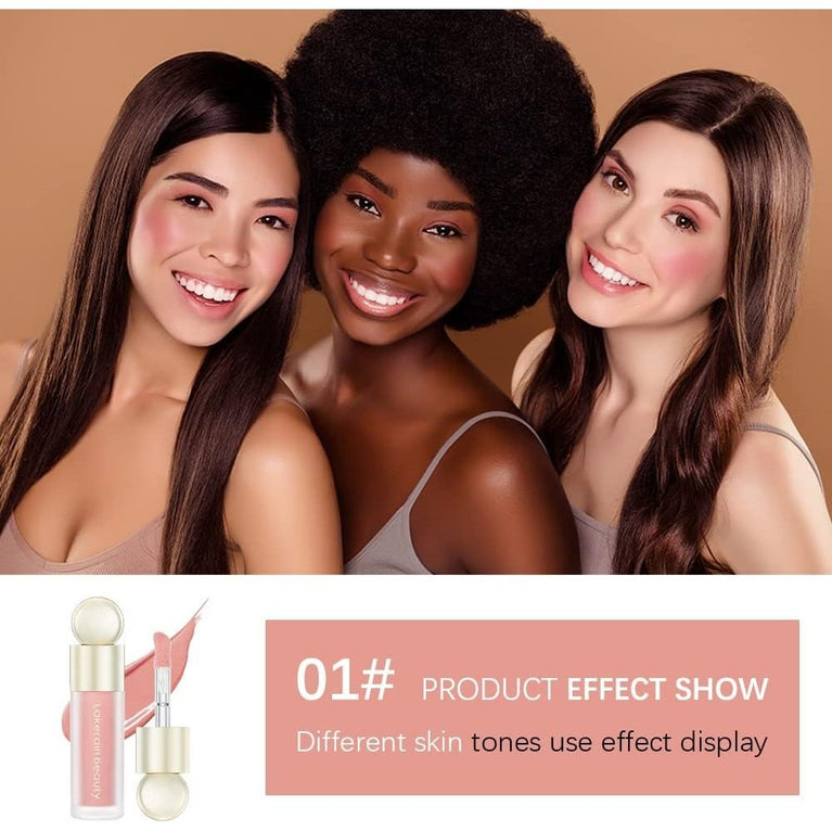 Silky Smooth Matte Finish Liquid Blush and Multi-use Tint in #01 Bliss by Duoffanny