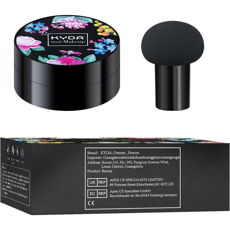 Ownest Flawless Coverage Air Cushion BB Cream with Nourishing Mushroom-Head Applicator