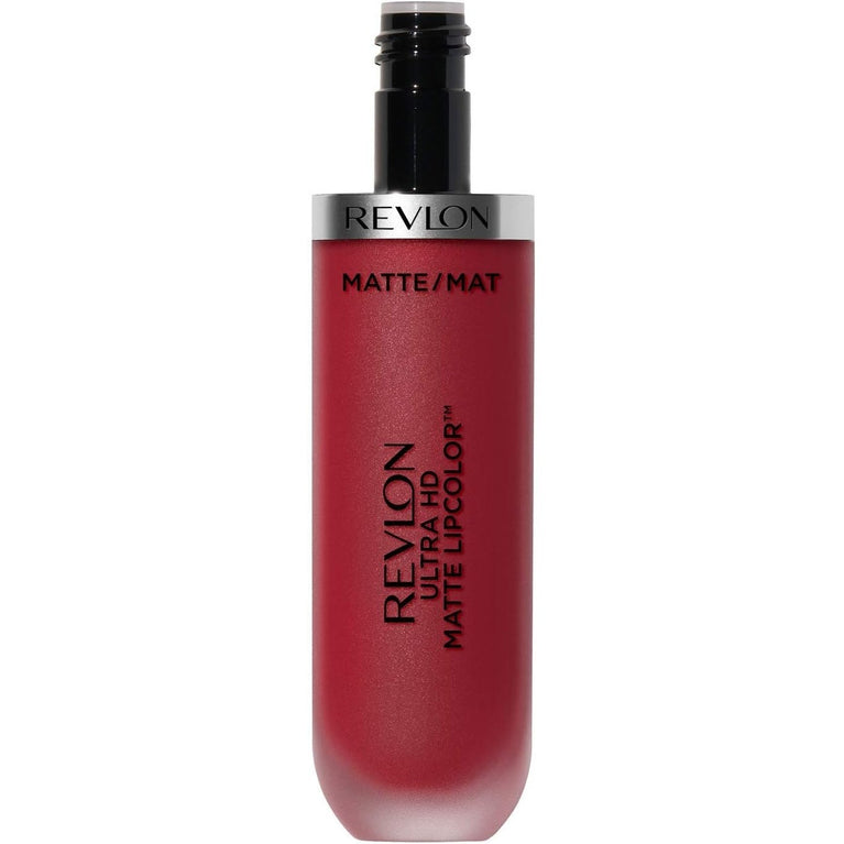 Revlon Passion (635) Coral Red Ultra HD Matte Liquid Lipstick with Moisturising Formula and Wax-free Gel Technology