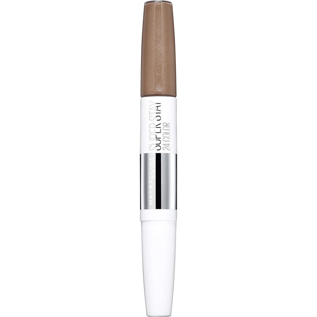 Maybelline 24H Superstay Lipstick in Soft Taupe - 9 ml, Non-Drying & Transfer-Resistant