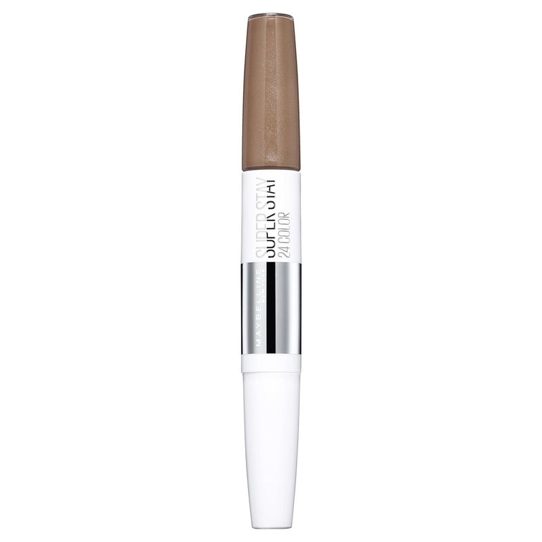 Maybelline 24H Superstay Lipstick in Soft Taupe - 9 ml, Non-Drying & Transfer-Resistant