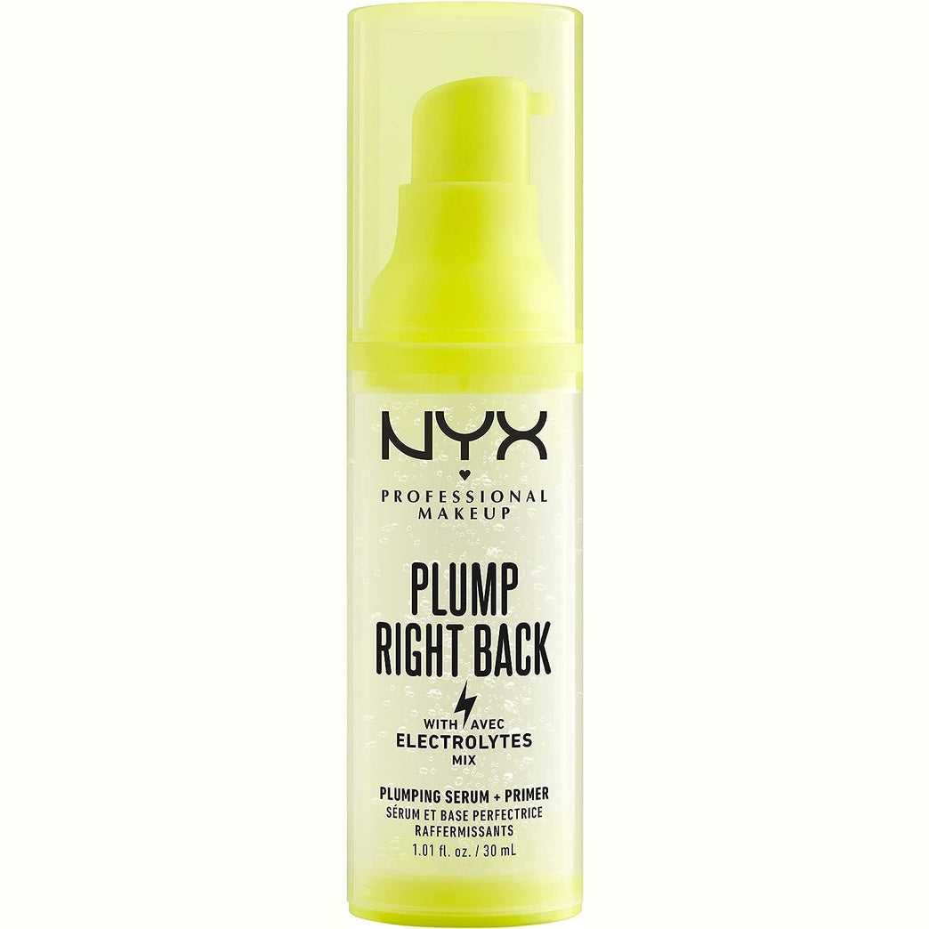 NYX Professional Makeup 24-Hour Electrolyte-Infused Primer & Serum, Vegan, 30ml