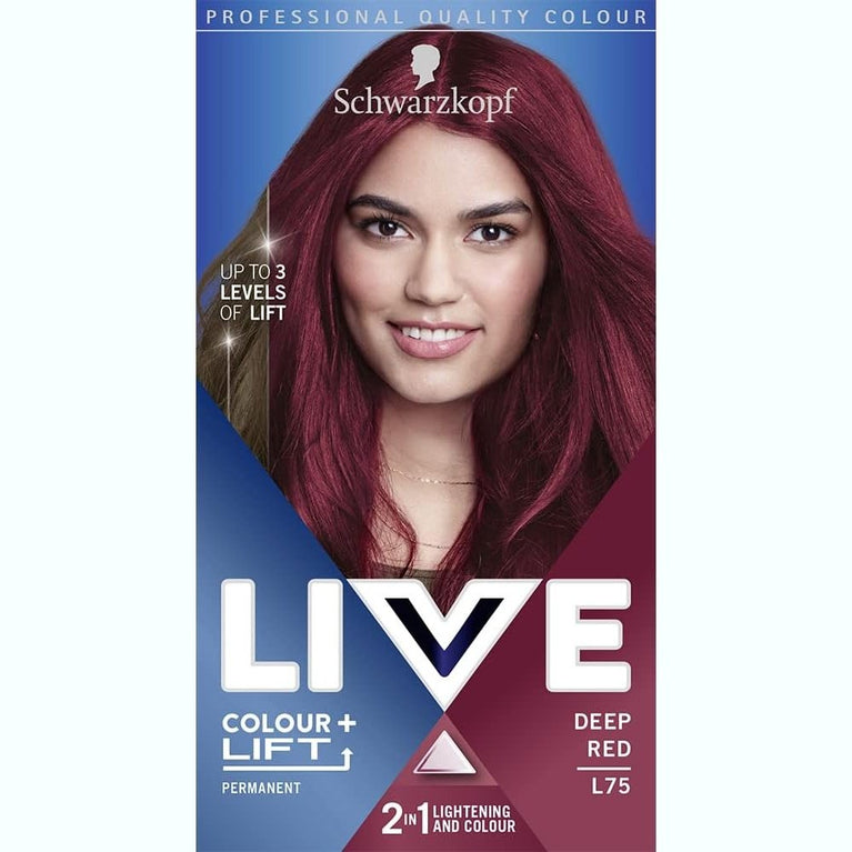 Radiant Red Hair Dye: Lightening and Coloring in One Easy Step