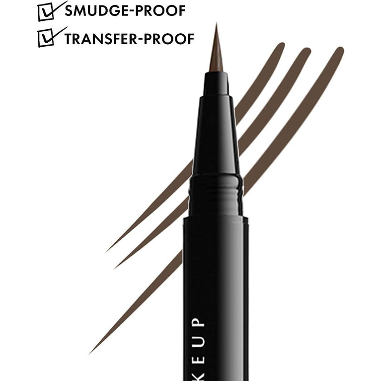 NYX Professional Brow Lift & Snatch Tint Pen in Ash Brown - Smudge-Proof and Transfer-Proof