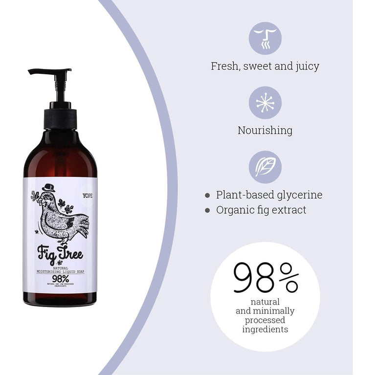 YOPE Moisturising Fig-Tree Liquid Hand Wash