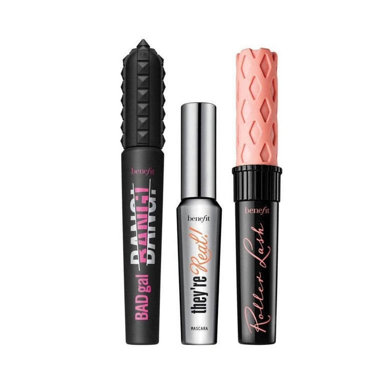 Triple Impact Full-Size Mascara Ensemble by Benefit (Valued at £67.50)