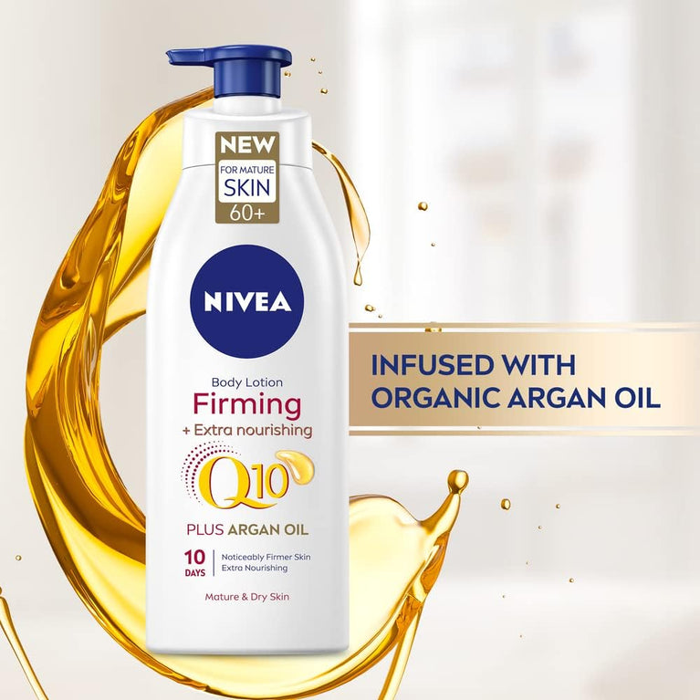 NIVEA Firming Body Lotion with Q10 and Argan Oil