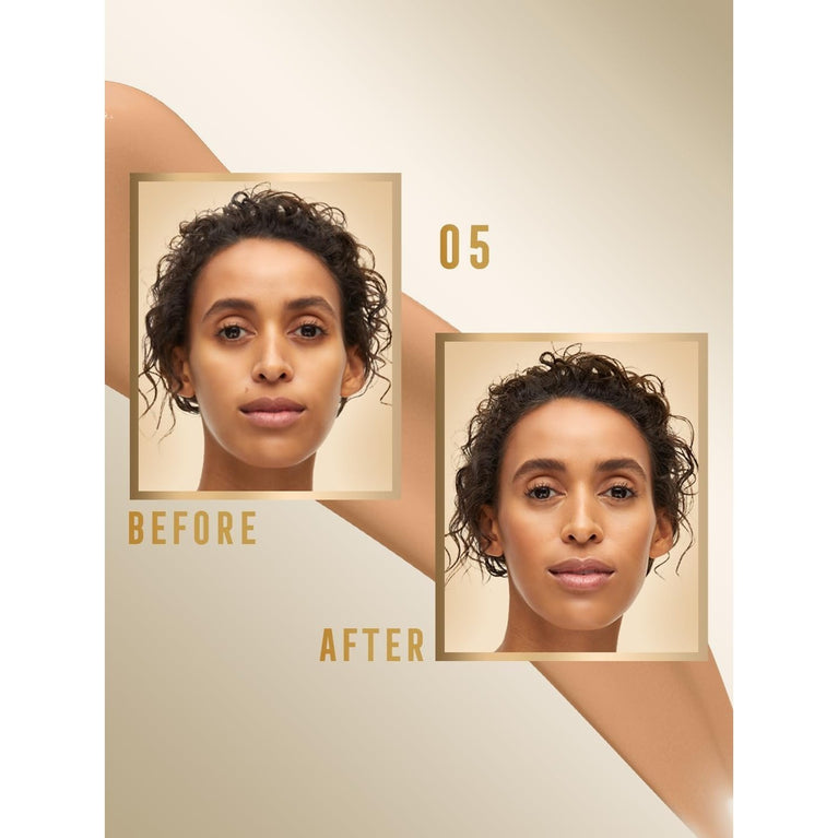 Max Factor Miracle Skin-Enhancing Concealer with Hydrating Hyaluronic Acid and Vitamin C, Shade 05 - Environmentally Friendly and Long-Lasting Coverage