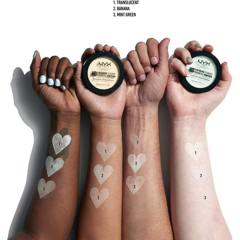 NYX Professional Makeup Ultimate Finishing Powder - Translucent Matte Perfection, Oil Control, Vegan and Cruelty-Free