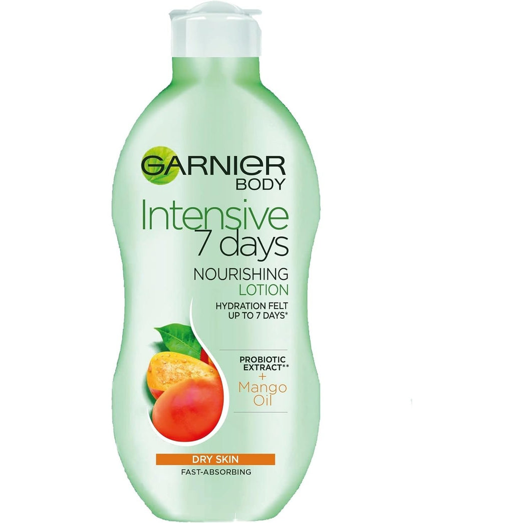Garnier Body Intensive 7 Days Nourishing Body Lotion with Mango Scent - 400 ml