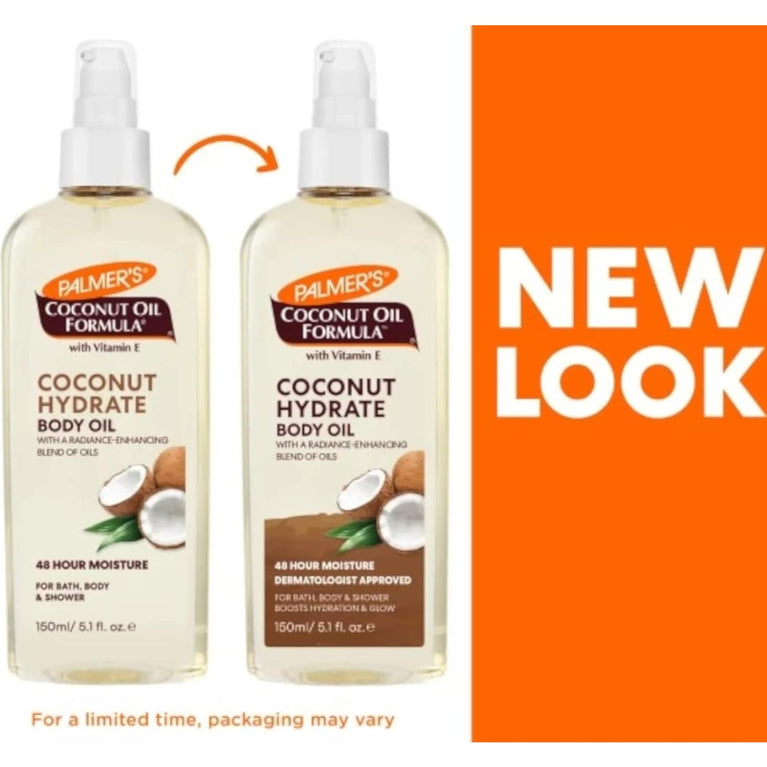 Luxurious Palmer's Coconut Oil Formula Body Oil Trio, 5.1 oz Each