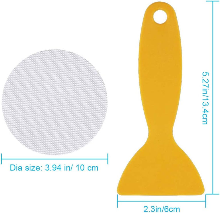 40-Piece Round Non-Slip Safety Shower Treads - Self-Adhesive Bathtub Stickers