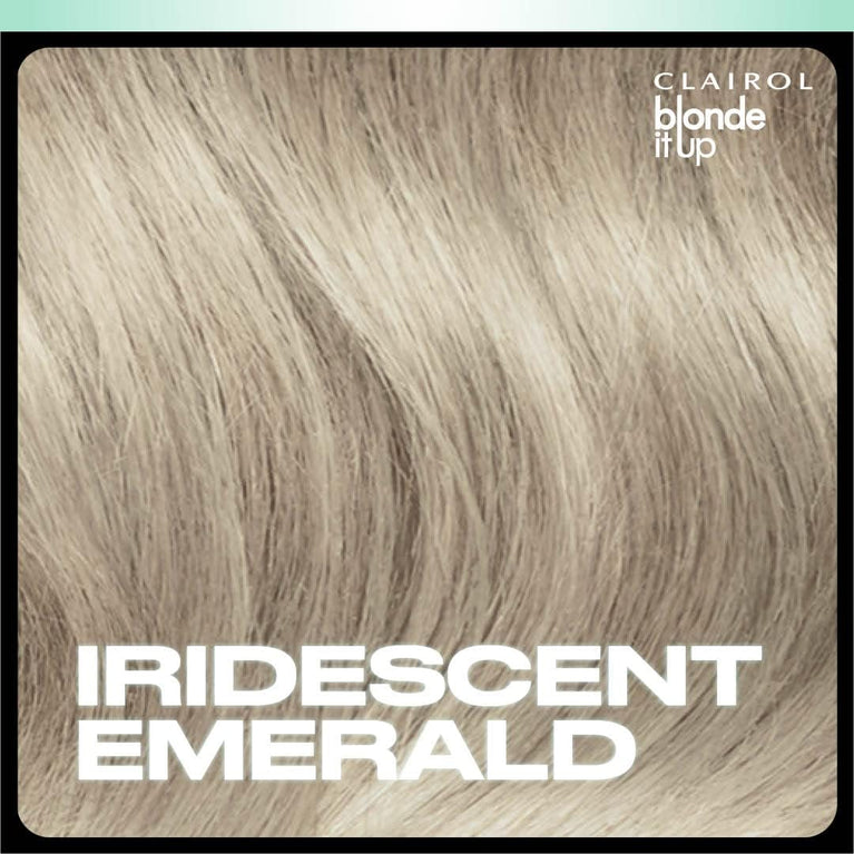 Clairol Crystal Glow Iridescent Emerald Blonde Toning Kit