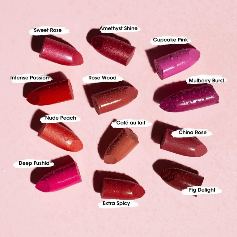 Nutrient-Infused Hydrating Lipstick in Cupcake Pink by Collection Cosmetics - Lasting Bold Colour, 3.5g