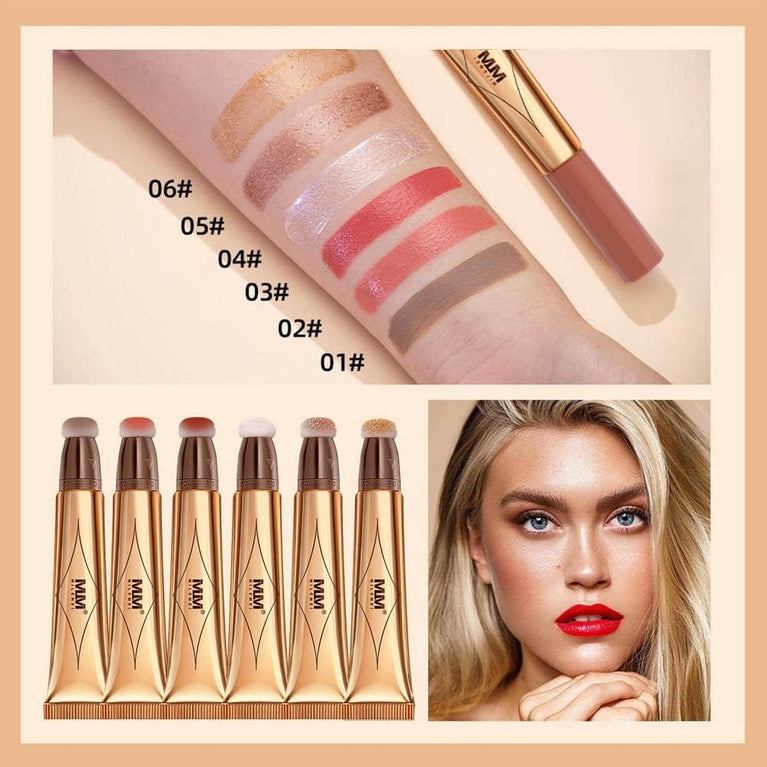 Radiant Beauty: 6-in-1 Contour & Highlighter Makeup Wand
