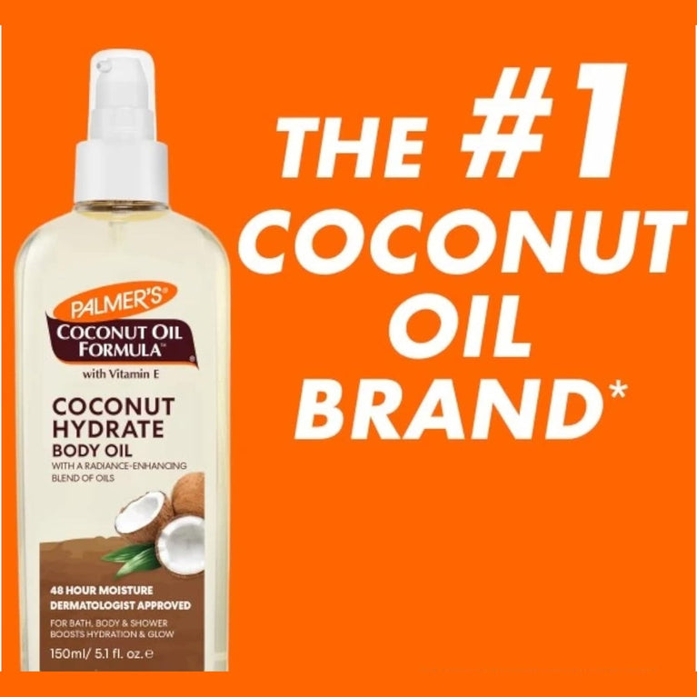 Luxurious Palmer's Coconut Oil Formula Body Oil Trio, 5.1 oz Each
