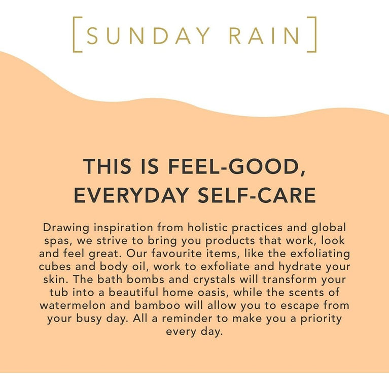 Sunday Rain Mango and Coconut Polishing Body Scrub for Soft and Smooth Skin, 265g
