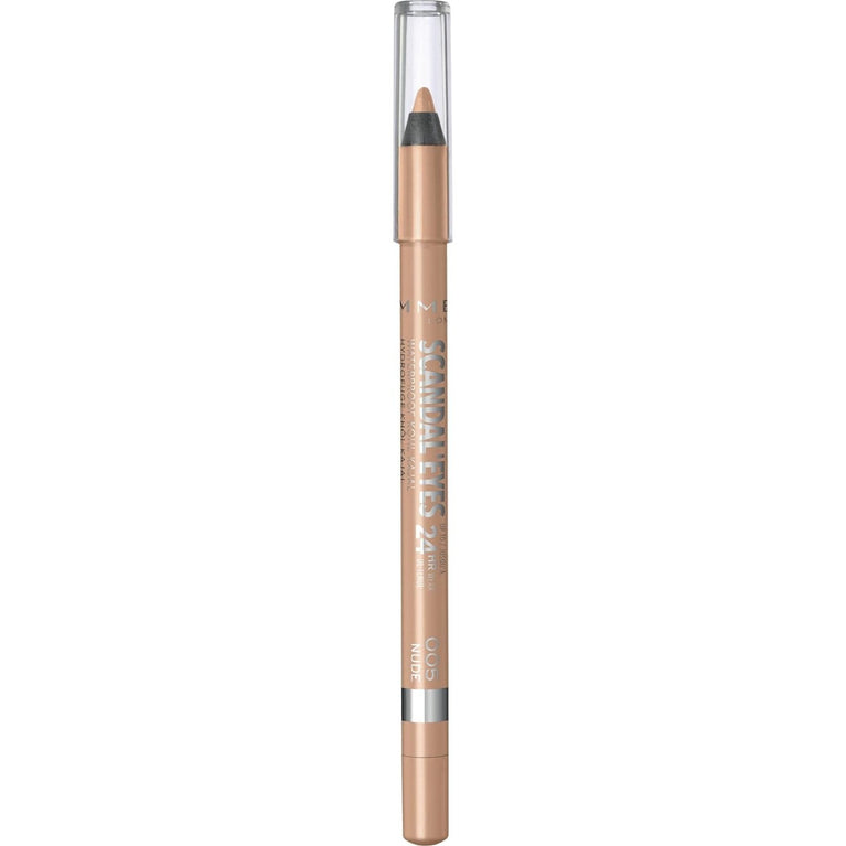 Rimmel London High-Intensity Waterproof Kajal, 5 Nude, Sweat Resistant and Smudge-Free, 1.2g