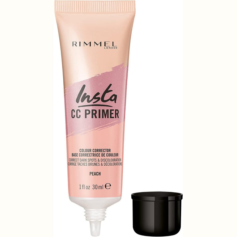Rimmel Peach Insta Colour Balancing and Correcting Primer, 30 ml