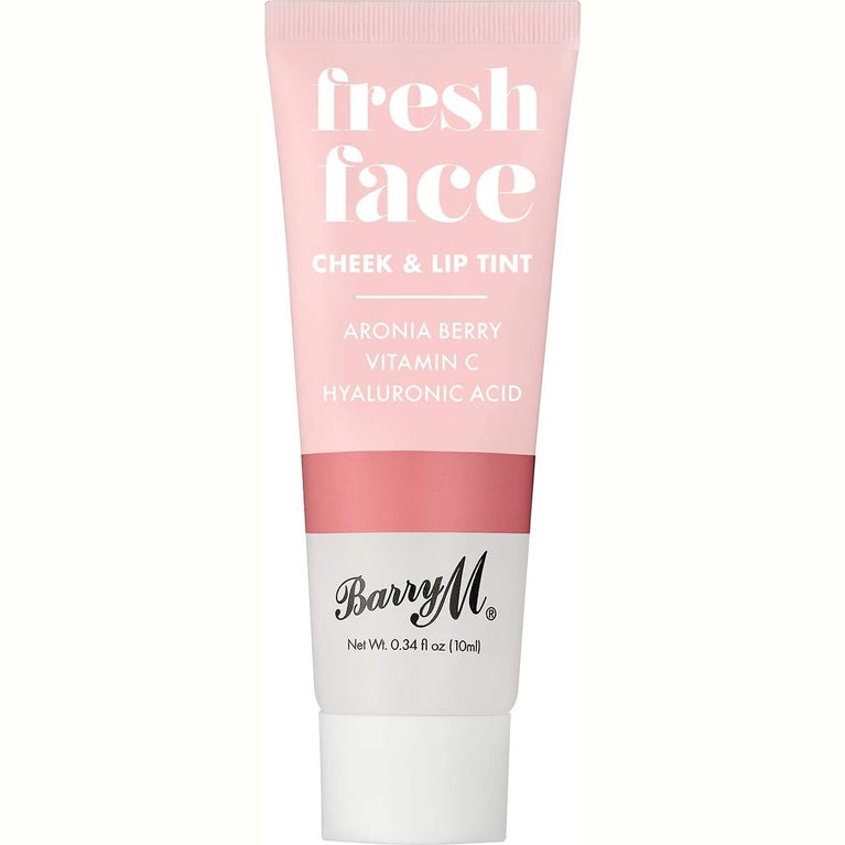 Barry M Cosmetics Summer Rose Cheek and Lip Tint for Radiant Glow, Blendable Formula, Vegan and Cruelty-Free, 1 Count, 10ml