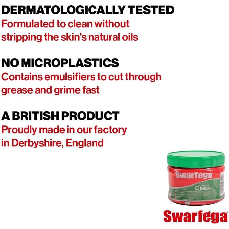 Swarfega Original Classic Hand Gel - Rapid Action Hand Wash for Working Hands
