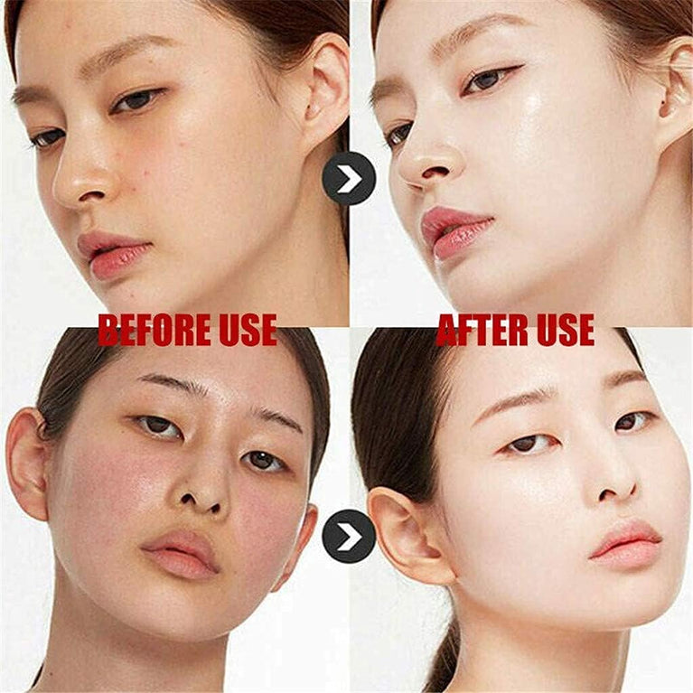 2PCS Black Mushroom Head Air Cushion CC Cream Set for Daily and Special Occasion Wear