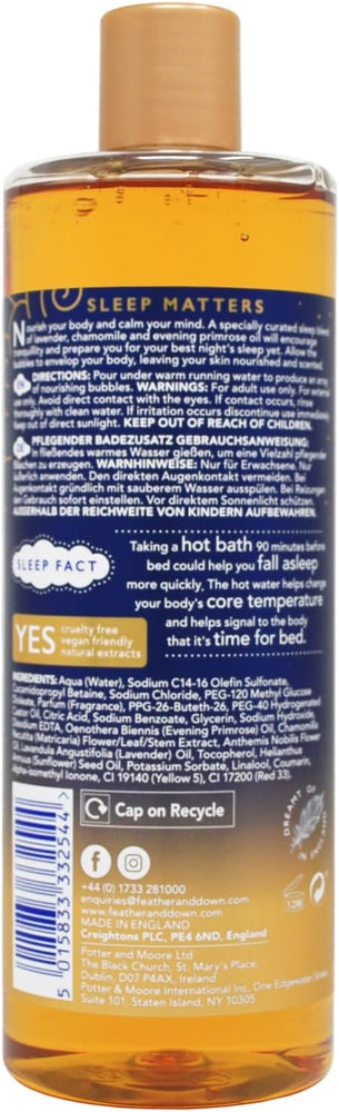 Nourishing Bath Soak with Upcycled Chamomile & Evening Primrose Oil (500ml) - Tranquility Blend to Calm Your Mind & Nourish Your Body
