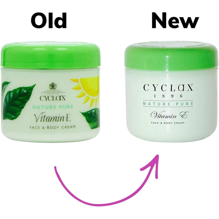 Cyclax Nature Pure Vitamin E Face and Body Cream, 300 ml