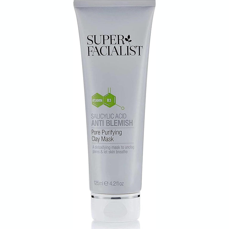 Salicylic Acid Anti Blemish Pore Purifying Clay Mask - Acne Treatment & Blackhead Remover
