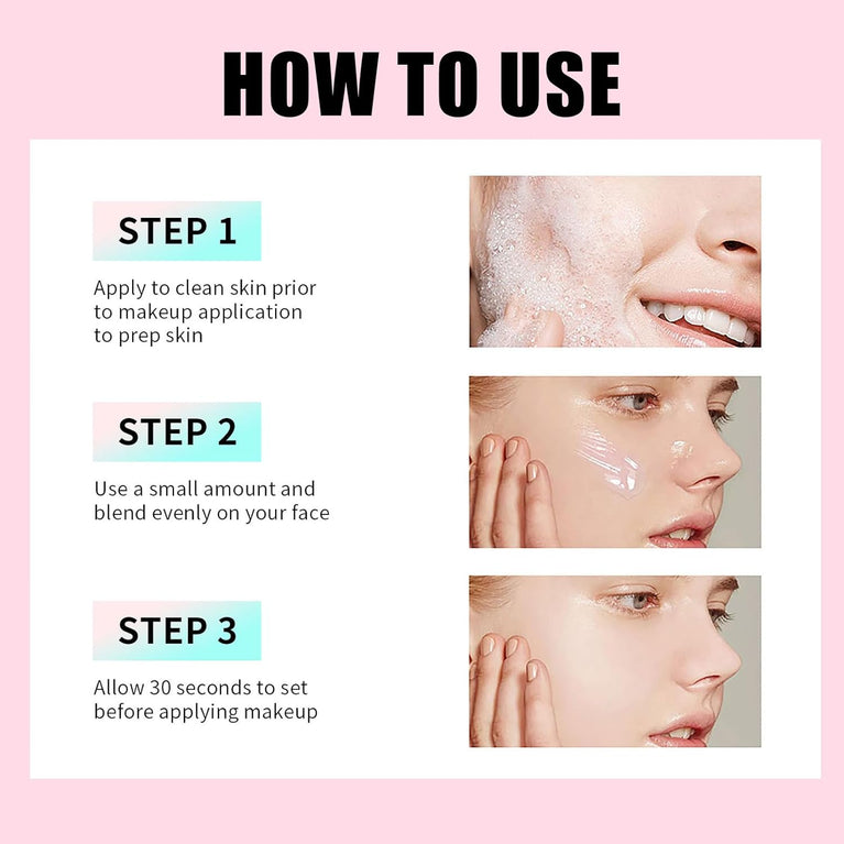 24-Hour Long-Lasting Makeup Primer with Deep Hydrating and Poreless Effect