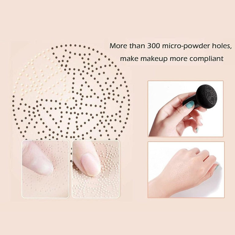 AONAT Air Cushion BB Cream with Mushroom Sponge Head: Concealing, Hydrating, and Oil-Controlling Foundation for a Naturally Flawless Look