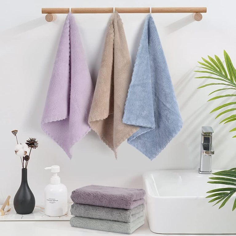 Ultra Soft Microfiber Face Cloth 9 Pack