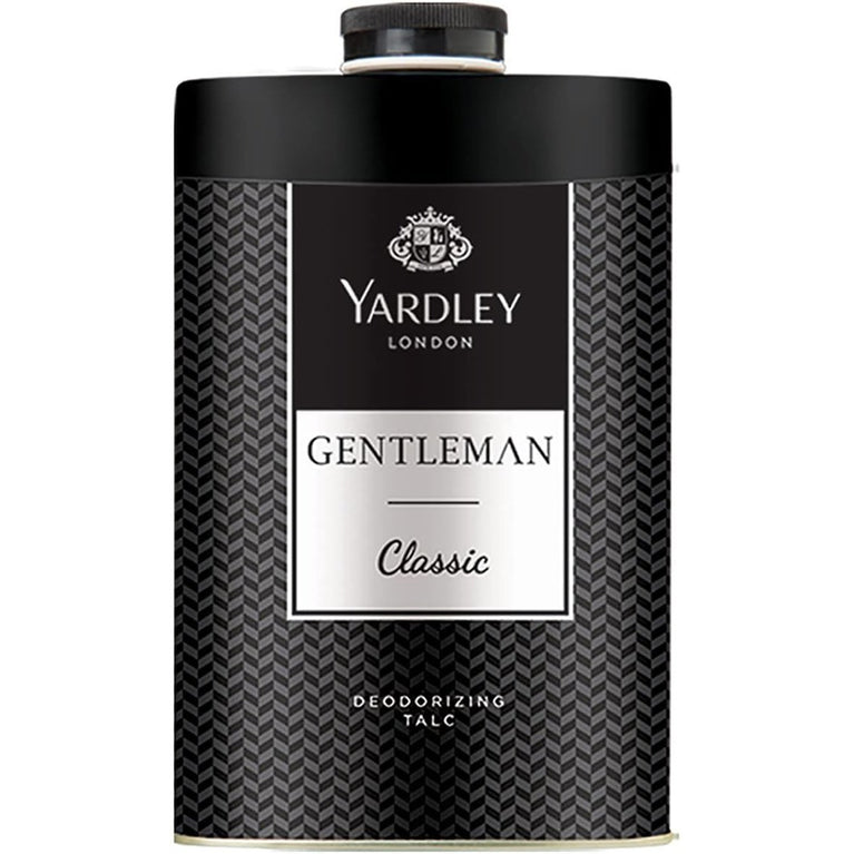 Yardley London Gentleman Classic Talcum Powder 250 g 8.8 oz, Masculine Fragrance