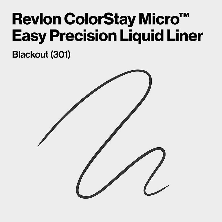 Revlon Precision Micro Liquid Eyeliner, Blackout Edition