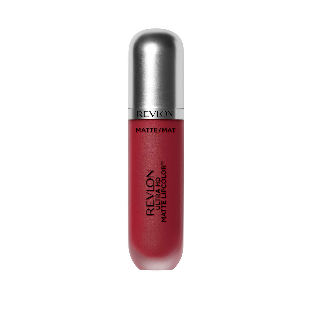 Revlon Passion (635) Coral Red Ultra HD Matte Liquid Lipstick with Moisturising Formula and Wax-free Gel Technology