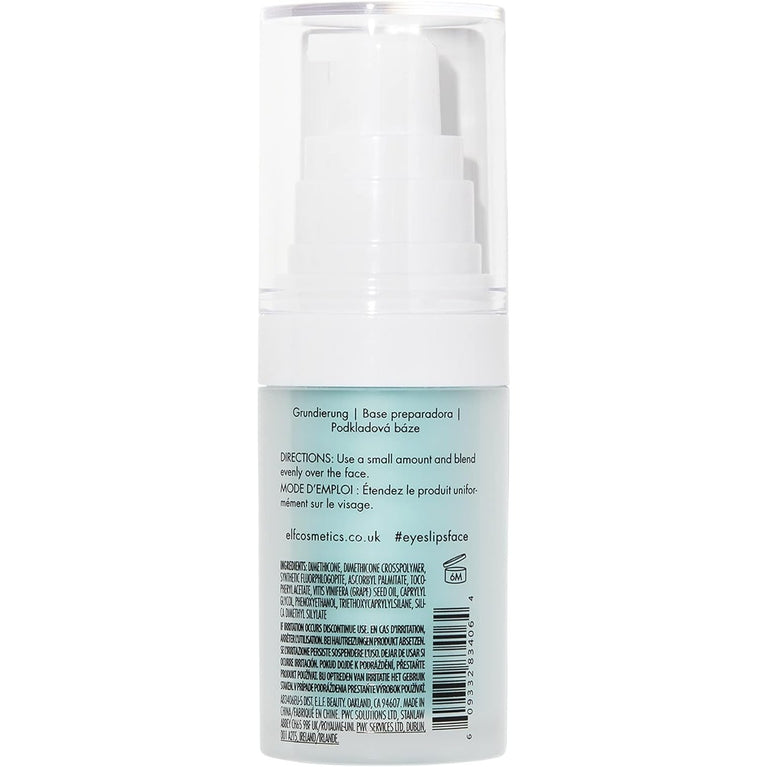 e.l.f. Nourishing Makeup Base - Lightweight Hydrating Primer with Vitamin E for Long-Lasting Perfection