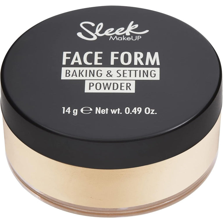 Sleek MakeUP Long-Lasting Matte Face Form Baking & Setting Powder, Easy to Blend, 14g