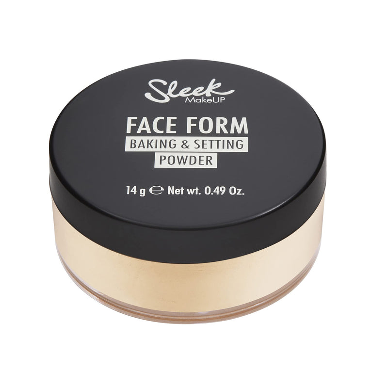 Sleek MakeUP Long-Lasting Matte Face Form Baking & Setting Powder, Easy to Blend, 14g