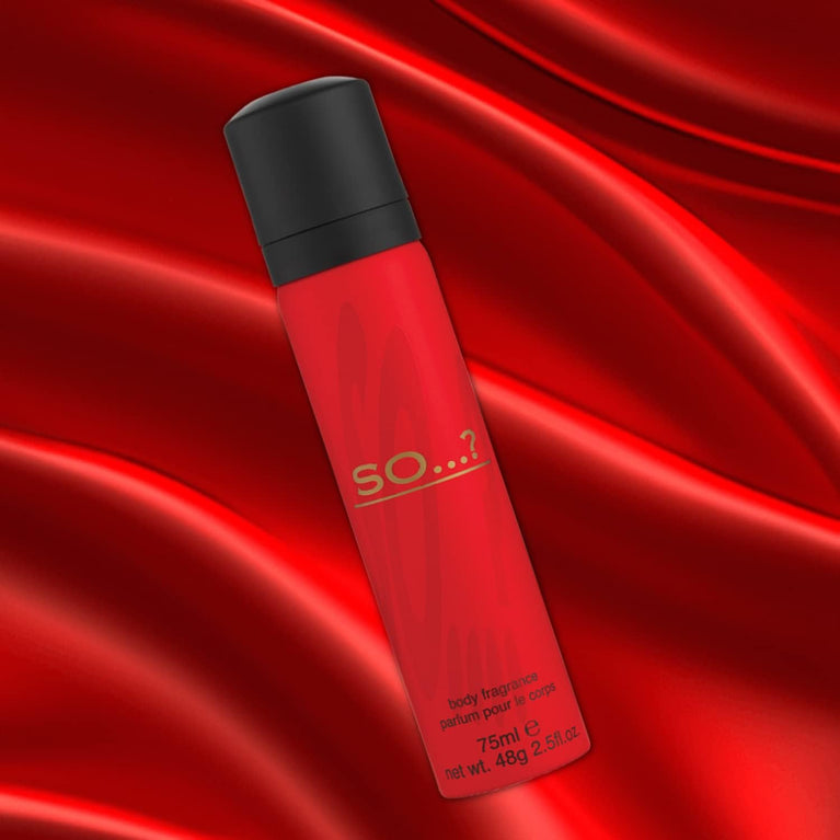 So...? Iconic Body Fragrance Spray Bundle 75ml (Pack of 6)
Embrace Confidence and Elegance: So...? Iconic Body Fragrance Spray Collection
