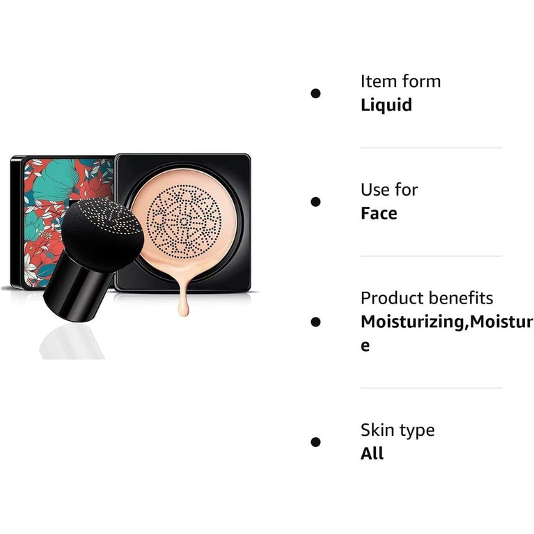 MYSHELL Hydrating Air Cushion Mushroom Head CC Cream Foundation